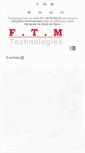Mobile Screenshot of ftm-technologies.com